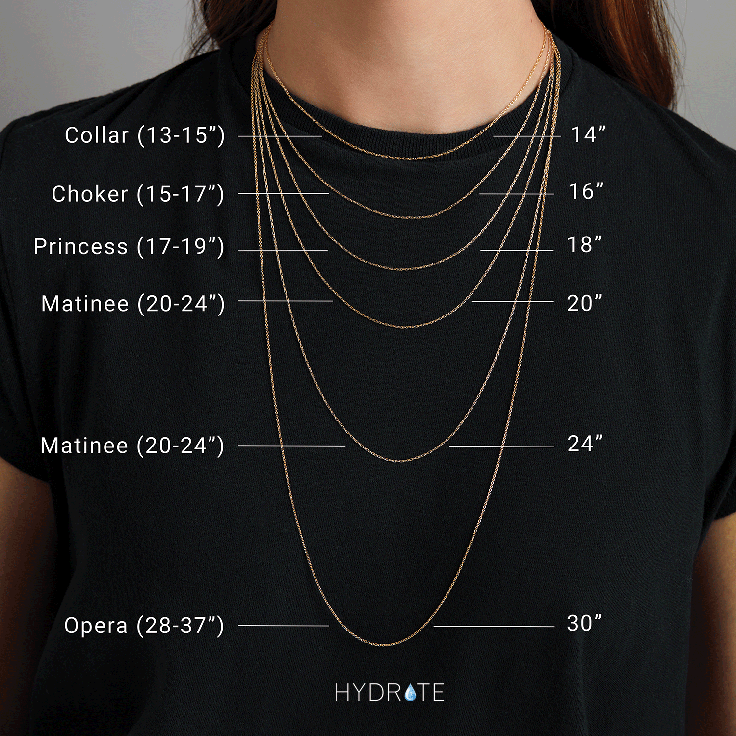 1.5mm Solid Gold Diamond-Cut Rope Chain Necklace