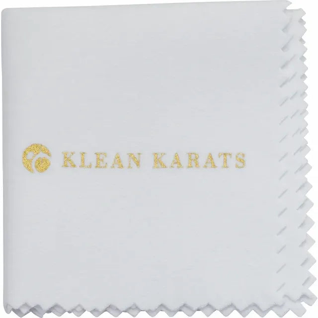 Klean Karats® 8x8 Inch Treated Polishing Cloth - Individually Wrapped