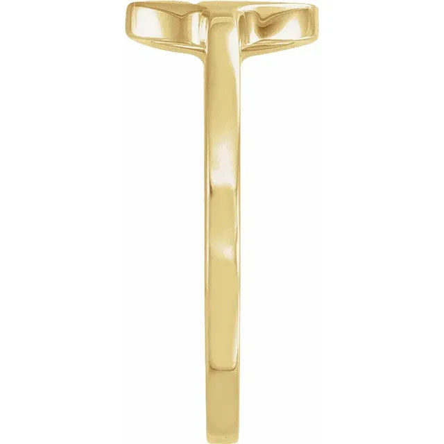 Cross Signet Ring