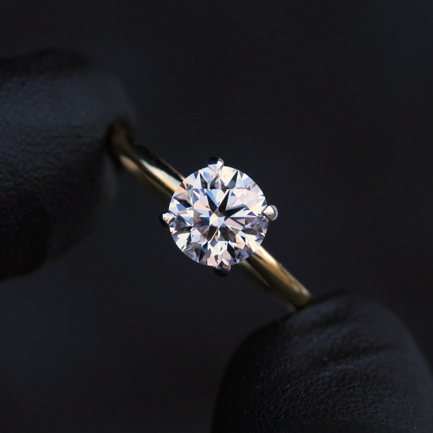 Custom Design Deposit - Round Brilliant GIA Certified Natural Diamond Hidden Halo Engagement Ring