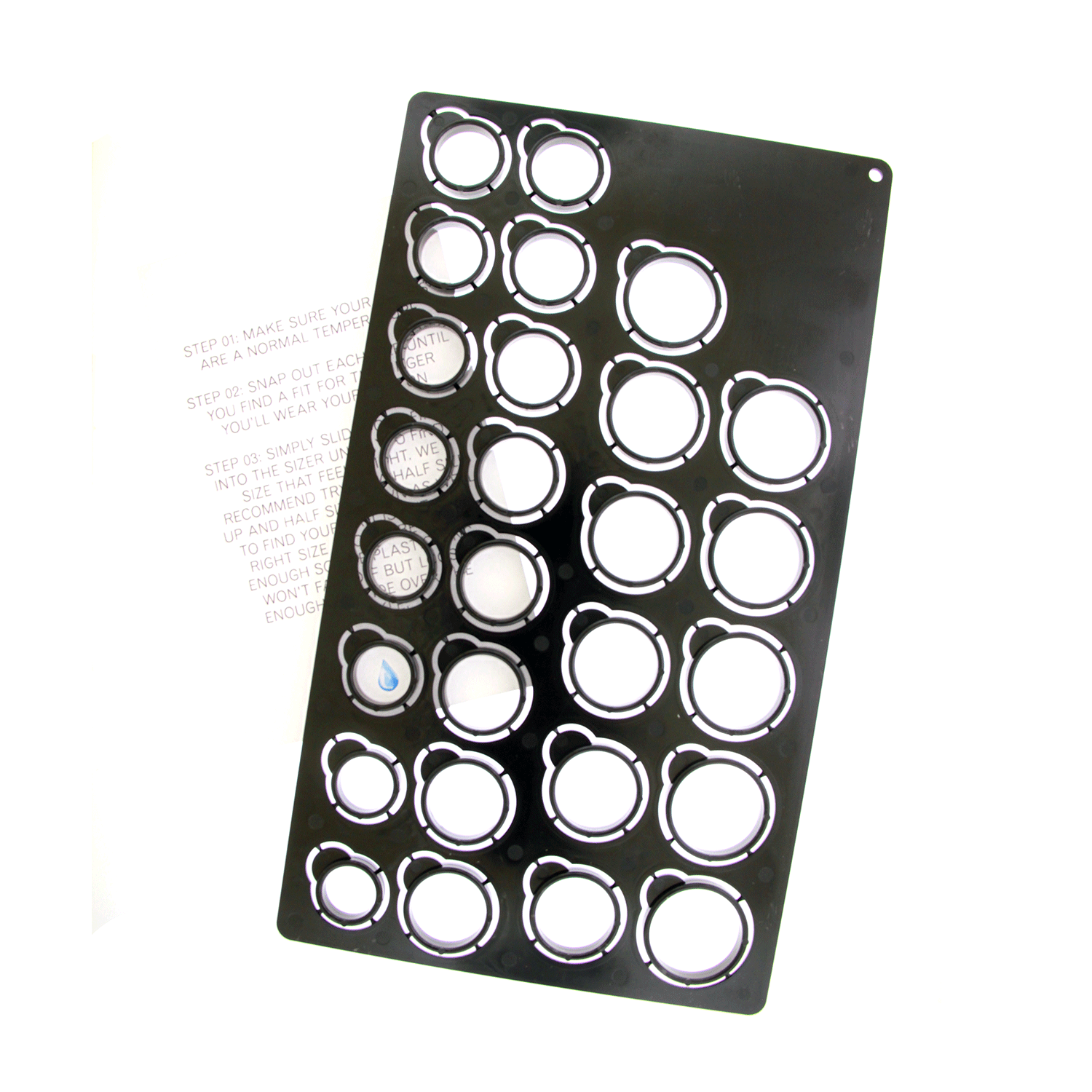 At-Home Pop Out Ring Sizer