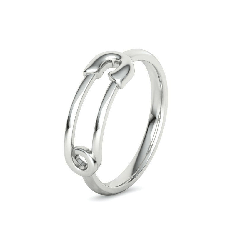 Safety Pin Everyday Ring