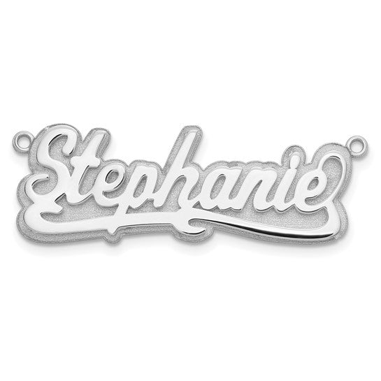 3D Name Plate Pendant - Personalized Jewelry
