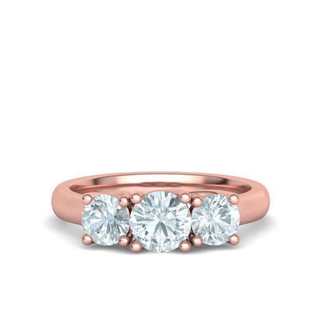 Three Stone Diamond Engagement Ring (1.80ctw)