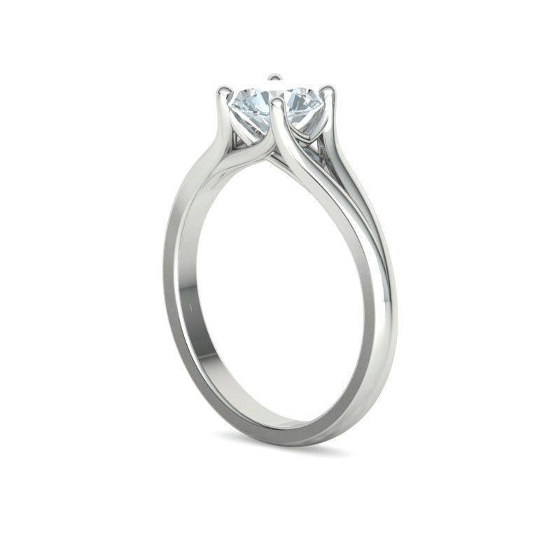 Round Brilliant Solitaire Diamond Engagement Ring (1.00ct)