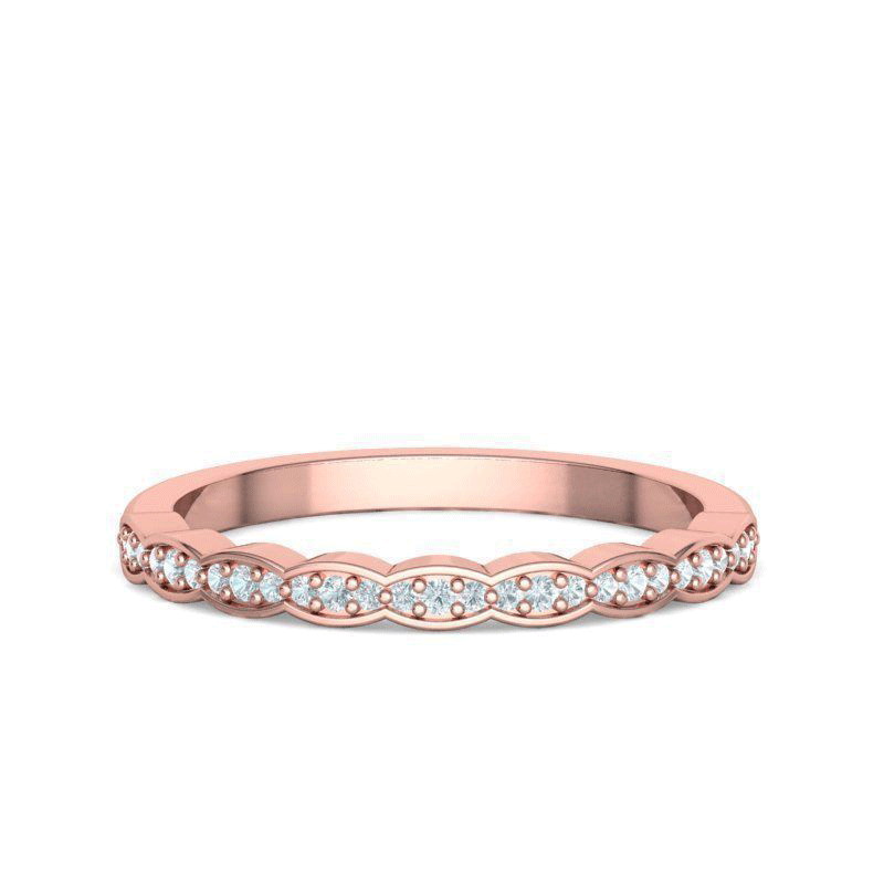 Natural Diamond Wedding Band (1/10ctw)