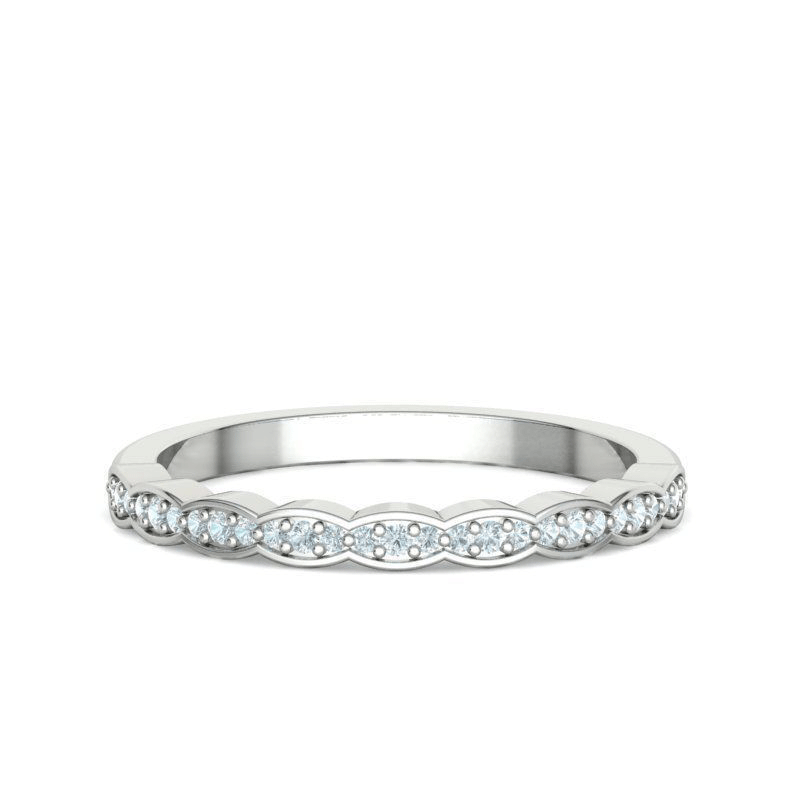 Natural Diamond Wedding Band (1/10ctw)