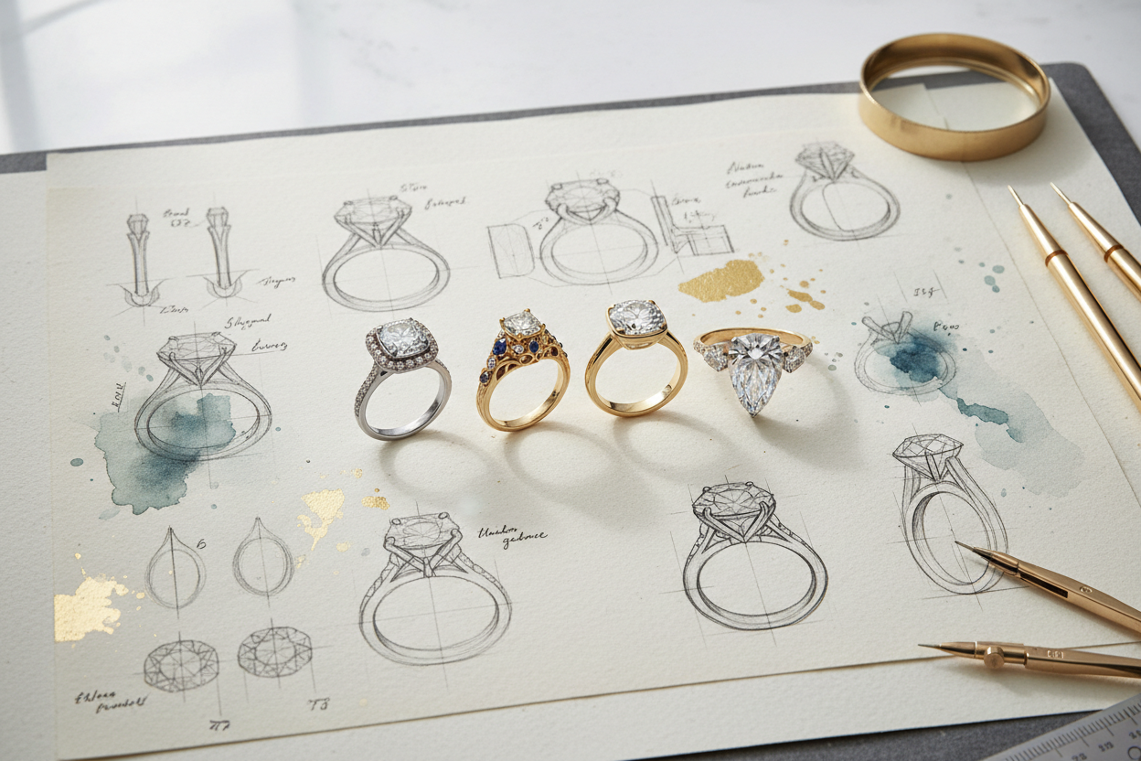 Custom Made Engagement Rings in Memphis: Why Hydrate Diamonds & Watches Is the Premiere Jeweler in 2026