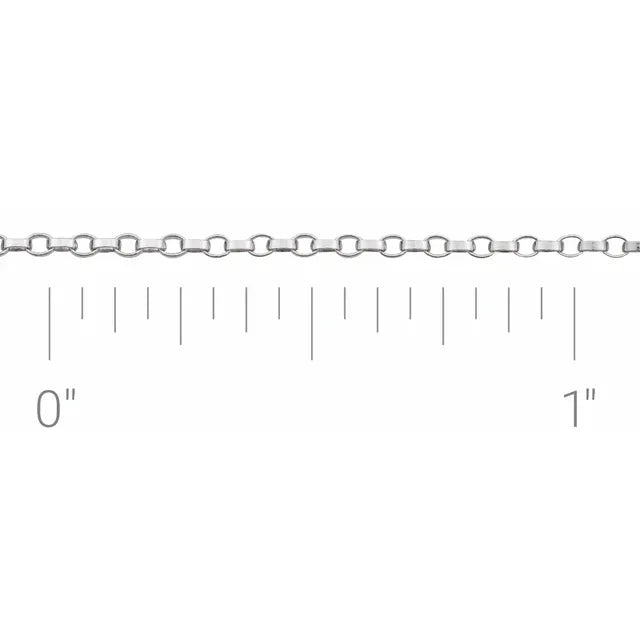 1.1mm Rolo Chain - Permanent Jewelry