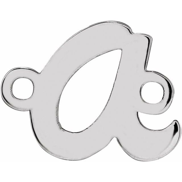 Script Initial Letter Permanent Jewelry Link