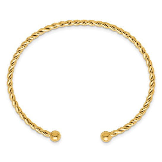 Brazalete tipo brazalete trenzado de 2,7 mm