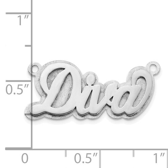 3D Name Plate Pendant - Personalized