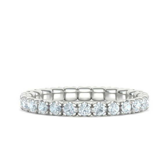 2.4mm Natural Diamond Eternity Band