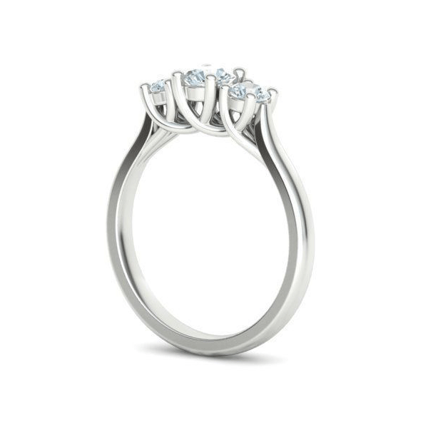 Three Stone Diamond Engagement Ring (2/3ctw)