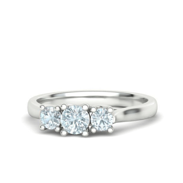 Three Stone Diamond Engagement Ring (2/3ctw)